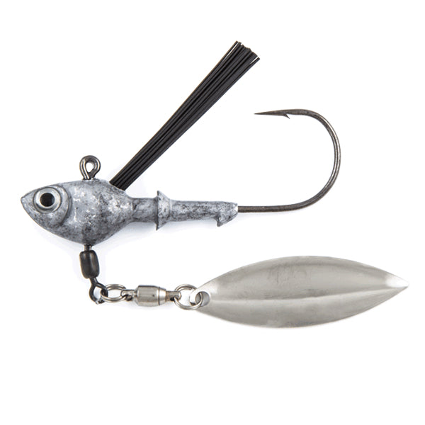 Dynamic Lures Weedless Trout Spinnerbait, for Fishing Bass, Trout, Perch,  and Crappie